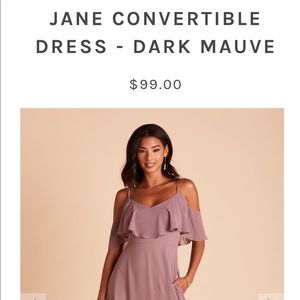 Birdy Grey - Dark Mauve “Jane” Bridesmaid Dress